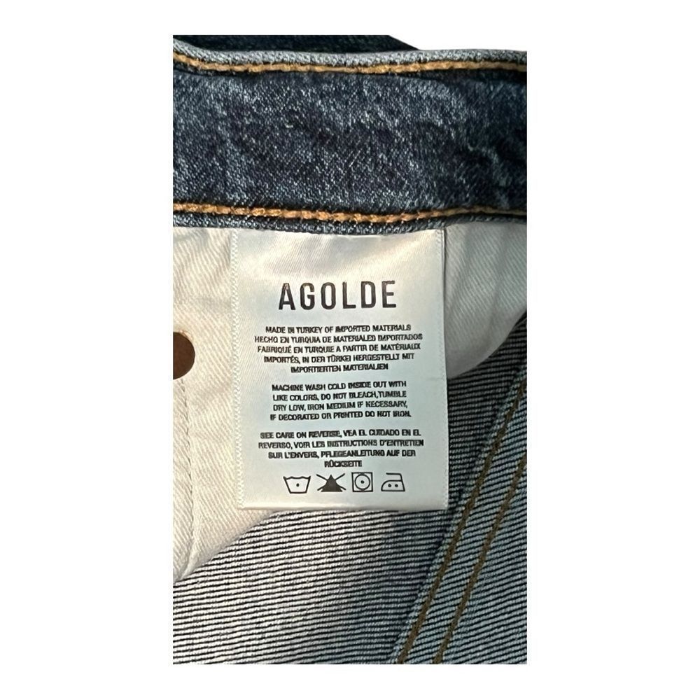 Agolde Riley High Rise Straight Crop Jean size 31 - Picture 7 of 11